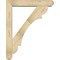Ekena Millwork Olympic Craftsman Rough Sawn Bracket w/ Offset Brace, Douglas Fir, 6"W x 32"D x 40"H BKT0604X32X40OLY04RDF - alternate 2